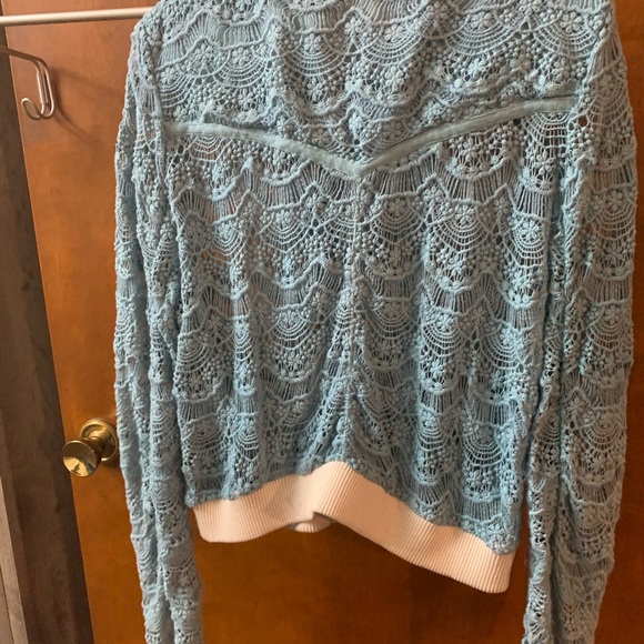 Free People lace zippered jacket - Picture 4 of 5